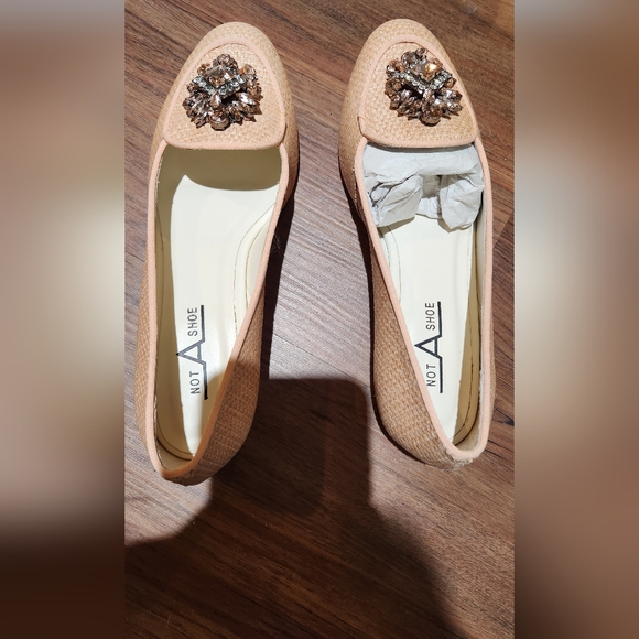 Women's Loafer Palha Nude Rose Not A Shoe Size 7 - Picture 11 of 15